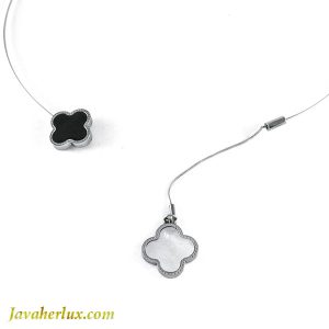 گردنبند طوق زنانه ونکلیف مدل سالویا _ کد : 200091