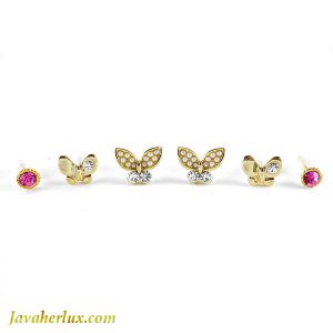 ست گوشواره میخی زنانه مدل سلوا _ کد : 200092