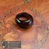 botswana-agate-simple-ring-code-400080 -انگشتر عقیق قهوه ای مدل آطا - جواهر لوکس - javaherlux.com