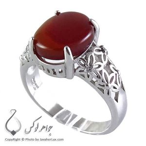 انگشتر عقیق یمنی زنانه ایلانا _ کد : 100171