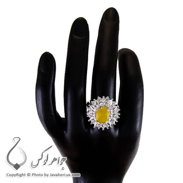 انگشتر زنانه شرف الشمس مدل رومیسا _ کد : 100192