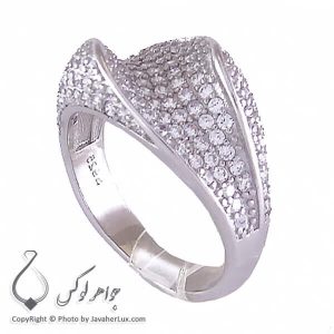انگشتر نقره زنانه میکرو مدل ماهتیسا _ کد : 100189