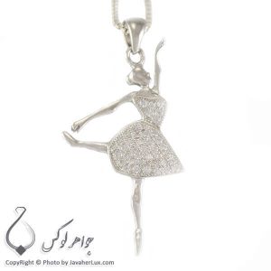 گردنبند نقره زنانه میکروستینگ مدل ریجی _ کد : 100265