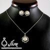نیم ست نقره زنانه مدل جس _ کد : 100292 نیم ست نقره زنانه مدل جس _ کد : 100292