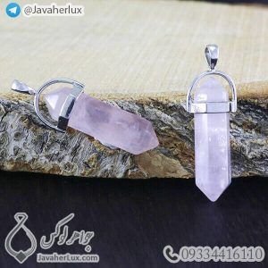 منشور سنگ رز کوارتز مدل نایرو _ کد : 400155