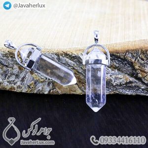 منشور سنگ کریستال کوارتز مدل نایرو _ کد : 400154