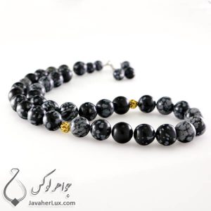 تسبیح سنگ ابسیدیان 33 دانه _ کد : 500039