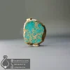 turquoise-stone-necklace-code-400158- - جواهر لوکس - javaherlux.com گردنبند فیروزه آفریقایی
