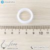 حلقه عقیق سفید مدل بهبد _ کد : 400268 - جواهر لوکس حلقه عقیق سفید مدل بهبد _ کد : 400268 - جواهر لوکس