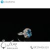 انگشتر نقره زنانه توپاز _ کد : 100446 انگشتر نقره زنانه توپاز _ کد : 100446