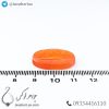 نگین عقیق قرمز حکاکی یا علی مدد ع _ کد : 400298