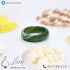 حلقه سنگ عقیق سلیمانی مدل تابال _ کد : 400328