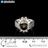 رکاب انگشتر نقره مدل چیلان _ کد : 100457