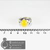 انگشتر نقره مردانه شرف الشمس مدل زریر _ کد : 100555