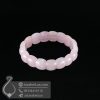 دستبند سنگ رز کوارتز _ کد : 400500