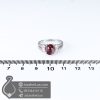 انگشتر نقره گارنت زنانه _ کد : 100655