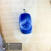 blue-aghigh-geode-necklace-code-400598 - گردنبند ژئود عقیق آبی - جواهر لوکس - javaherlux.com