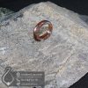 حلقه سنگ عقیق سلیمانی مدل رویانا _ کد : 400626