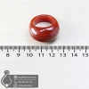 red-agate-stone-ring-code-400679-انگشتر سنگ عقیق قرمز - جواهر لوکس - javaherlux.com