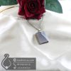 گردنبند سنگ عقیق سلیمانی _ کد : 400740