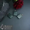moss-agate-stone-necklace-code-400723 - گردنبند سنگ عقیق خزه ای - جواهر لوکس - javaherlux.com