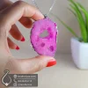 pink-quartz-geode-rough-400915- گردنبند سنگی ژئود کوارتز صورتی راف - جواهر لوکس - javaherlux.com