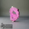 pink-quartz-geode-rough-400915- گردنبند سنگی ژئود کوارتز صورتی راف - جواهر لوکس - javaherlux.com