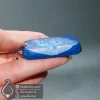 blue-agate-geode-necklace-400946 - گردنبند عقیق ژئود آبی سنگ طبیعی درشت و زیبای - جواهر لوکس - javaherlux.com