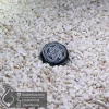 hematite-stone-engraving-seal-of-solomon-star-400961 - نگین حدید صینی حکاکی ستاره سلیمان نبی- جواهر لوکس - javaherlux.com