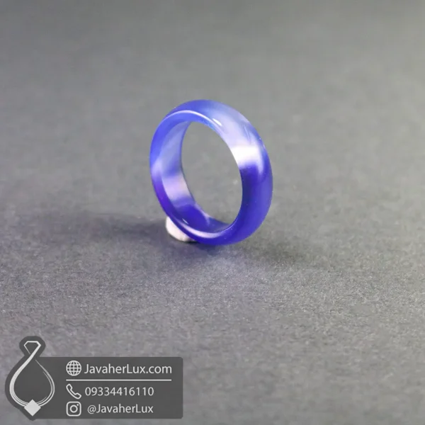 blue-agate-stone-ring-code-400982 - javaherlux.com