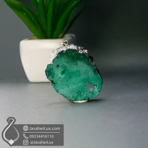 green-quartz-geode-necklace-pendant-401002-javaherlux.com
