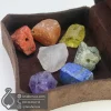 7-chakra-raw-stones-package-401032-javaherlux.com-پکیج 7 سنگ چاکرا خام و تراش نخورده مناسب سنگ درمانی جواهر لوکس