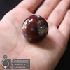 red-jasper-sphere-stone-ball-401021-گوی سنگی آرامش بخش جاسپر قرمز جواهر لوکس-javaherlux.com