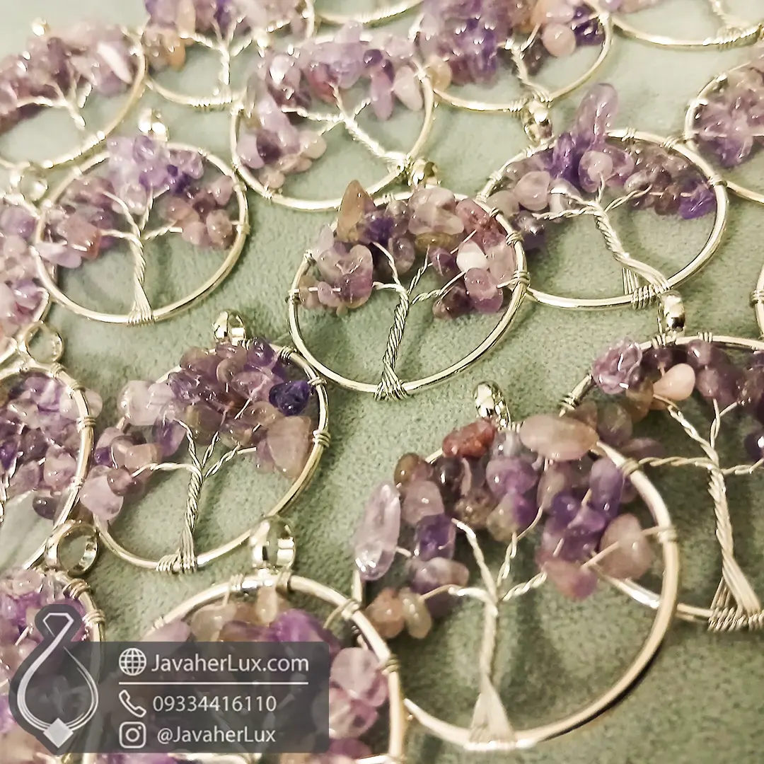 - tree-of-life-amethyst-necklace-pendant-401029گردنبند سنگ آمیتیست مدل درخت زندگی بزرگ جواهر لوکس
