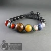 دستبند کهکشان جواهرلوکس دستنبند مهره سنگی سیارات-401013-Galaxy-Bracelet-stones-javaherlux.com