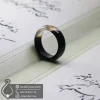 onyx-stone-ring-401048-javaherlux.com-حلقه سنگی اونیکس سیاه و سفید تراش دار جواهرلوکس