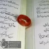 red-agate-stone-ring-401049-javaherlux.com-جواهر لوکس حلقه سنگی پهن عقیق قرمز اصل