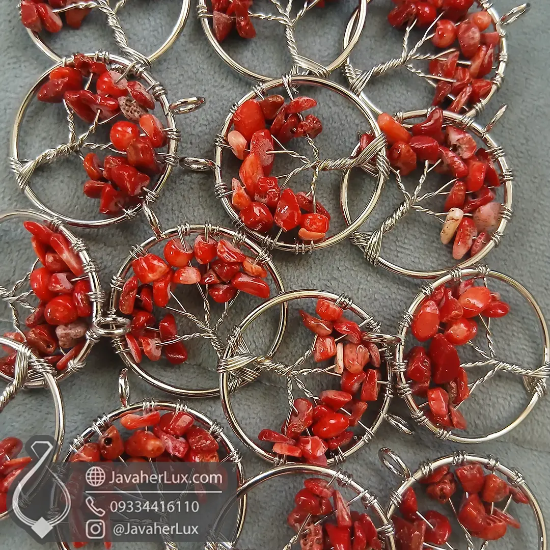 red-coral-tree-of-life-pendant-401046-Javaherlux.com-01-گردنبند مرجان قرمز درخت زندگی جواهرلوکس