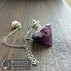 natural-amethyst-crystal-pendulum-javaherlux.com-401109-شاقول کریستال آمیتیست جواهرلوکس